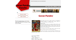 Desktop Screenshot of goran-pandev.com
