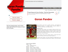 Tablet Screenshot of goran-pandev.com